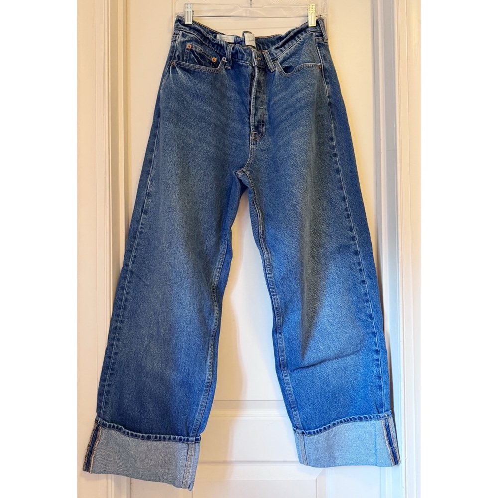 Universal Thread Mid-Rise Cuffed 90’s Baggy Jeans